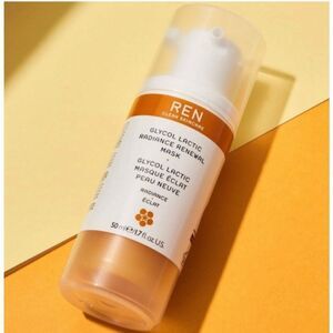 REN Glycol Lactic Acid Radiance Renewal Mask NEW